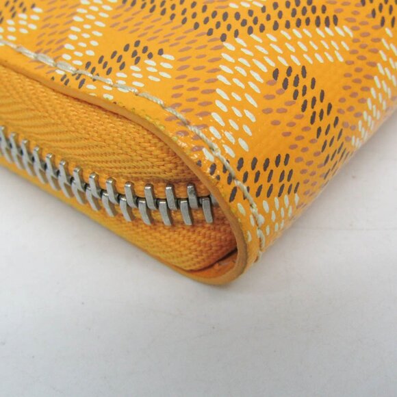 GOYARD Yellow Leather Wallet - Picture 6 of 16
